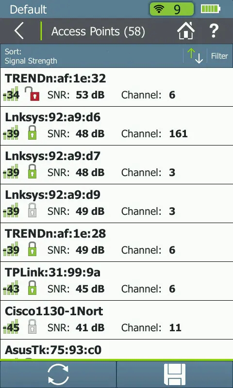 AirCheck G2无线网络测试